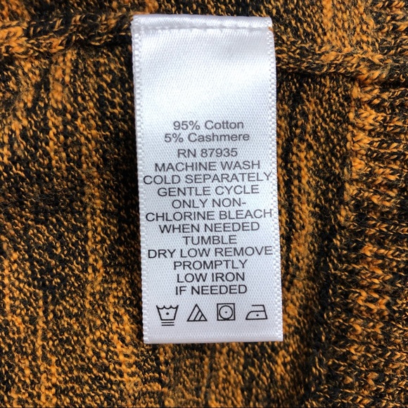 Logo By Lori Goldstein Long Sleeve V-Neck  Sweater - Picture 8 of 9